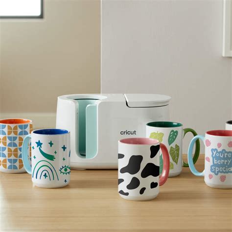 2009398 - Cricut Beveled Ceramic Mug Blank Reef 1pc - 15 oz/425 ml; 1 Infusible Ink™ compatible* mug blank 15 oz / 425 ml; Bold pop of color; Smooth, straight pressing area for flawless transfers; Dishwasher & microwave safe; For use with Cricut Mug Press™ & Infusible Ink products (sold separately); Includes 1 ready-to-gift box for any occasion